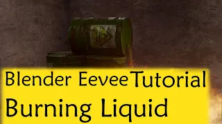 Blender Eevee Tutorial - Flaming Fluid