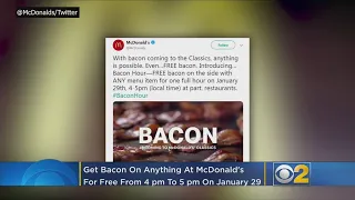 McDonald's 'Bacon Hour' Coming Next Week