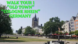 ''Old Town''||''Cologne Rhein''-Germany||Walk Tour Part 1||#walkingtour #walkthrough #travel