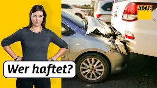 Unfall auf dem Parkplatz - Wer haftet für den Schaden? | ADAC | Recht? Logisch!