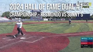 Championship Resmondo vs Sonny's - 2024 Hall of Fame Classic!  Condensed Game HOF #1