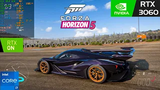 Forza Horizon 5 Extreme settings 1080p | Ray Tracing Ultra | RTX 3060 | i7 11800H