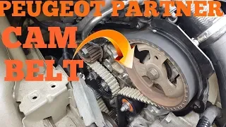 DIY: HOW TO REMOVE PEUGEOT PARTNER 1.6 HDI TIMING BELT (Part 1)