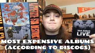MOST EXPENSIVE ALBUMS In My RECORD COLLECTION (According To DISCOGS)