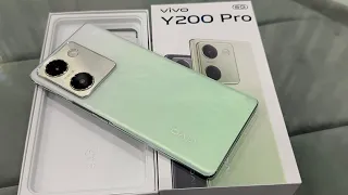 Vivo Y200 Pro 5G 🔥 Unboxing (Silk Green) & Review |