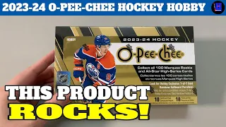 Opening 2023-24 O-PEE-CHEE HOCKEY HOBBY BOX - Part 2