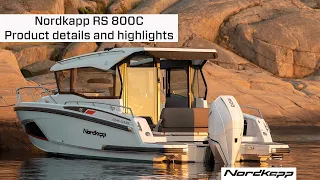 Nordkapp Coupe 905, 29 feet wheelhouse boat. Product presentation video