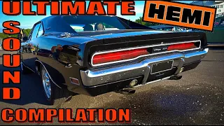 ULTIMATE HEMI SOUND COMPILATION!! Blown 572 - 605 - 503 - 472 - 426 - 392 HEMI-V8 Powered Mopars