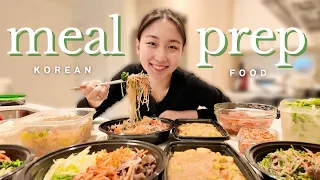 how to meal prep korean food