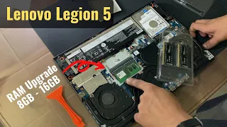 Lenovo Legion 5 Ryzen 7 4800H RAM Upgrade