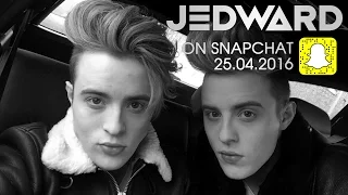 Jedward on Snapchat 25.04.2016