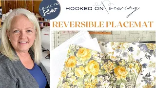 Learn to Sew Reversible Placemats | Sewing Tutorial for Reversible Placemats