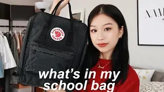 what's in my backpack 2018 + school supplies