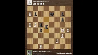 Tigran Petrosian vs Anatolij Bannik • URS Championship, 1954