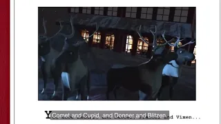 Annoying Orange - Rude-olph The Super-Rude Reindeer (Music Video)