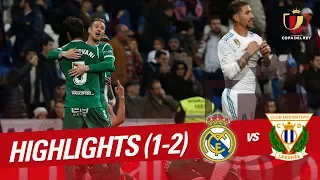 Highlights Real Madrid vs CD Leganés (1-2)