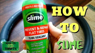 How To Slime a Bike Tire