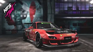 NFS HEAT Studio / Aki Kimura Rx7 (Speed Art) /