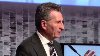 Keynote - Günther H. Oettinger, European Commision