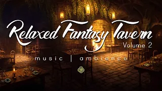 Fantasy Tavern | Relaxing Music & Ambience | Cozy Medieval Inn | 4K