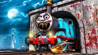 Thomas the Tank Engine turned ZOMBIE in GTA 5! So I had to do THIS...