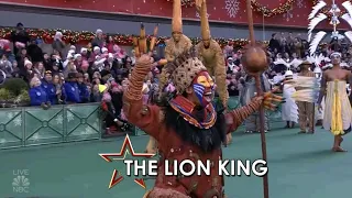 The Lion King Performs at Macy's Thanksgiving Parade