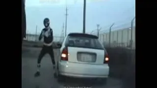 Black power ranger gets pulled over(edited)