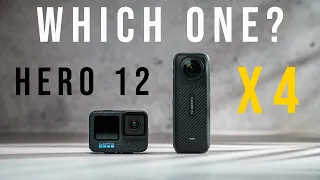 Insta360 X4 vs GoPro Hero 12