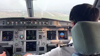 [Live from cockpit] #7 | A321 Landing VVNB Noibai Int Airport | Cockpit view.