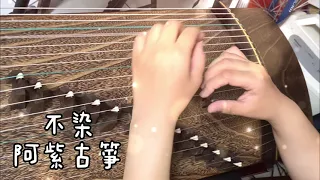《不染-簡易版》古箏Chinese instrument-Guzheng｜原唱：毛不易｜演奏：阿紫古箏