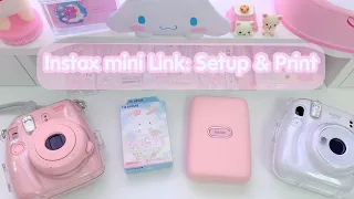 Instax Mini Link Setup + Print (Pink)