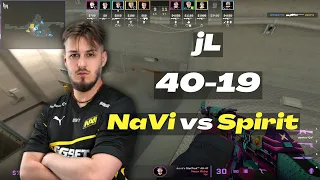 NaVi jL (40-19) vs Spirit (nuke) | PGL CS2 Major Copenhagen 2024 #cs2 #demo