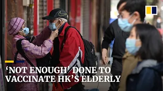 Carrie Lam admits ‘not enough’ done to vaccinate elderly Hongkongers from Covid-19