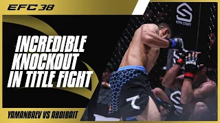 EFC 38: Bursurmankul Abdibait vs Ruslan Yamanbaev