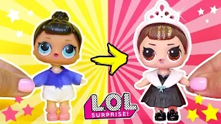 LOL SURPRISE ИЗ КИТАЯ в ЗОЛОТОЙ ШАР  IT Baby Glam Glitter 2 ЛОЛ ООАК Кастом КУКЛЫ Анна Оськина