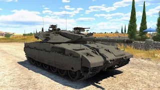 War Thunder: Merkava Mk.2D Israeli Main Battle Tank Gameplay [1440p 60FPS]