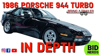 1986 Porsche 944 Turbo in Depth | Bring a trailer