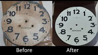 1940'seikosha dial restoration