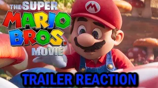 The Super Mario Bros Movie Trailer Reaction | So Far So Amazing!