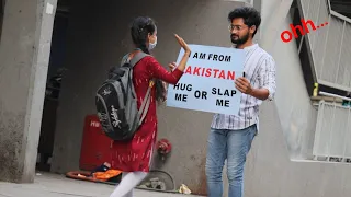 I'M FROM PAKISTHAN HUG ME OR SLAP ME | A SOCIAL EXPERIMENT | TELUGU PRANKS |DREAMBOY JAYSURYA