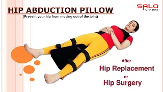 Abduction Pillow After Hip Surgery, Fracture, & Hip Replacement