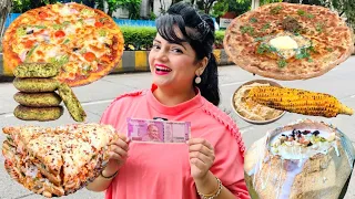 Living on Rs 2000 for 24 HOURS Challenge | Mumbai Food Challenge