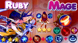 NEW META VALE SKILL 2 RUBY WEAPON MASTER MAGIC CRYSTAL MAGE ITEM MAGIC CHESS MOBILE LEGENDS