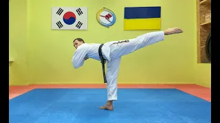 3 jumps/540° kick - tutorial video 🥋😮