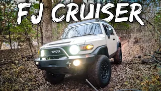 OFFROADING My New FJ Cruiser! | Overland Build vs THE POND