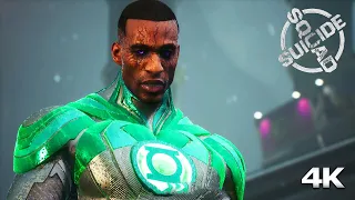 Suicide Squad GREEN LANTERN Boss Fight (Kill the Justice League) 4K Ultra HD