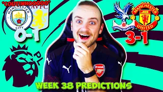 PREMIER LEAGUE 2021/22 WEEK 38 PREDICTIONS & TIPS | MAN CITY VS ASTON VILLA & LIVERPOOL VS WOLVES!