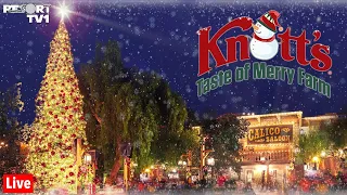 🔴Live: Taste of Knott's Merry Farm at Knott's Berry Farm in California