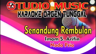 Senandung Rembulan - Imam S Arifin || Karaoke Nada Pria Full Music Dangdut Orgen Tunggal