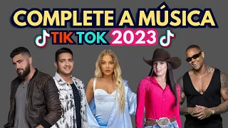 COMPLETE A MÚSICA DO TIK TOK -  DESAFIO MUSICAL #02(Você consegue completar?)